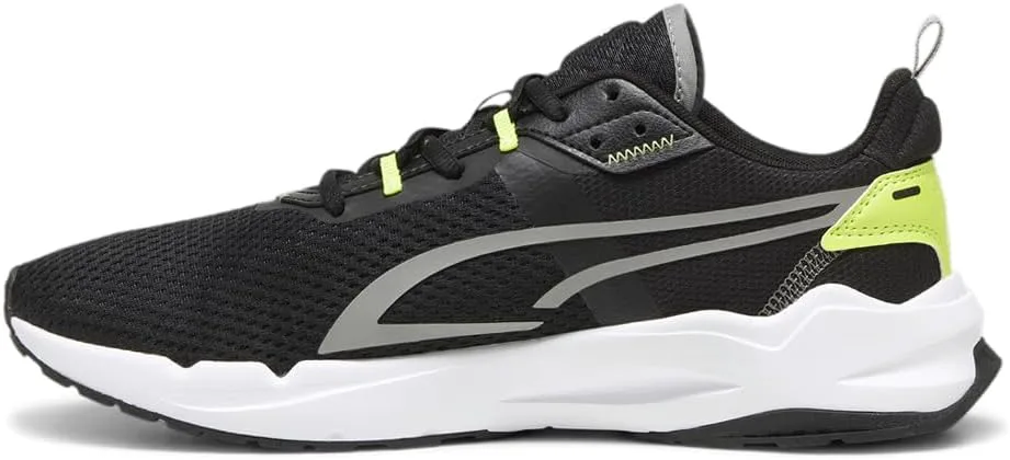 Мужские кроссовки PUMA Stride на шнуровке, повседневные - черные, черный — фото 3