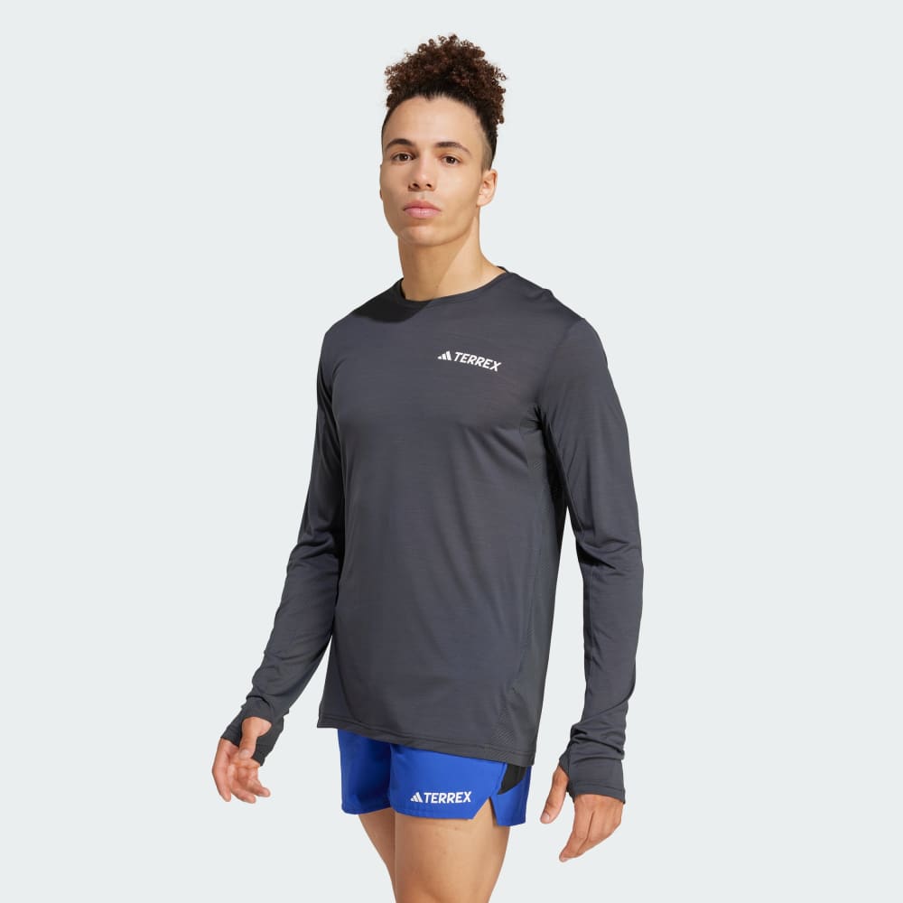 

Лонгслив Adidas Terrex Xperior Climacool+ Long Sleeve Tee, цвет Carbon