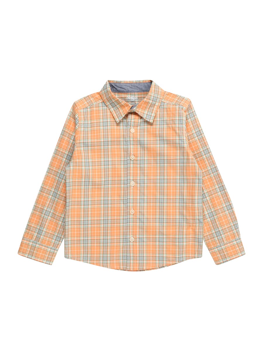

Рубашка на пуговицах OshKosh Regular fit Button Up Shirt, оранжевый