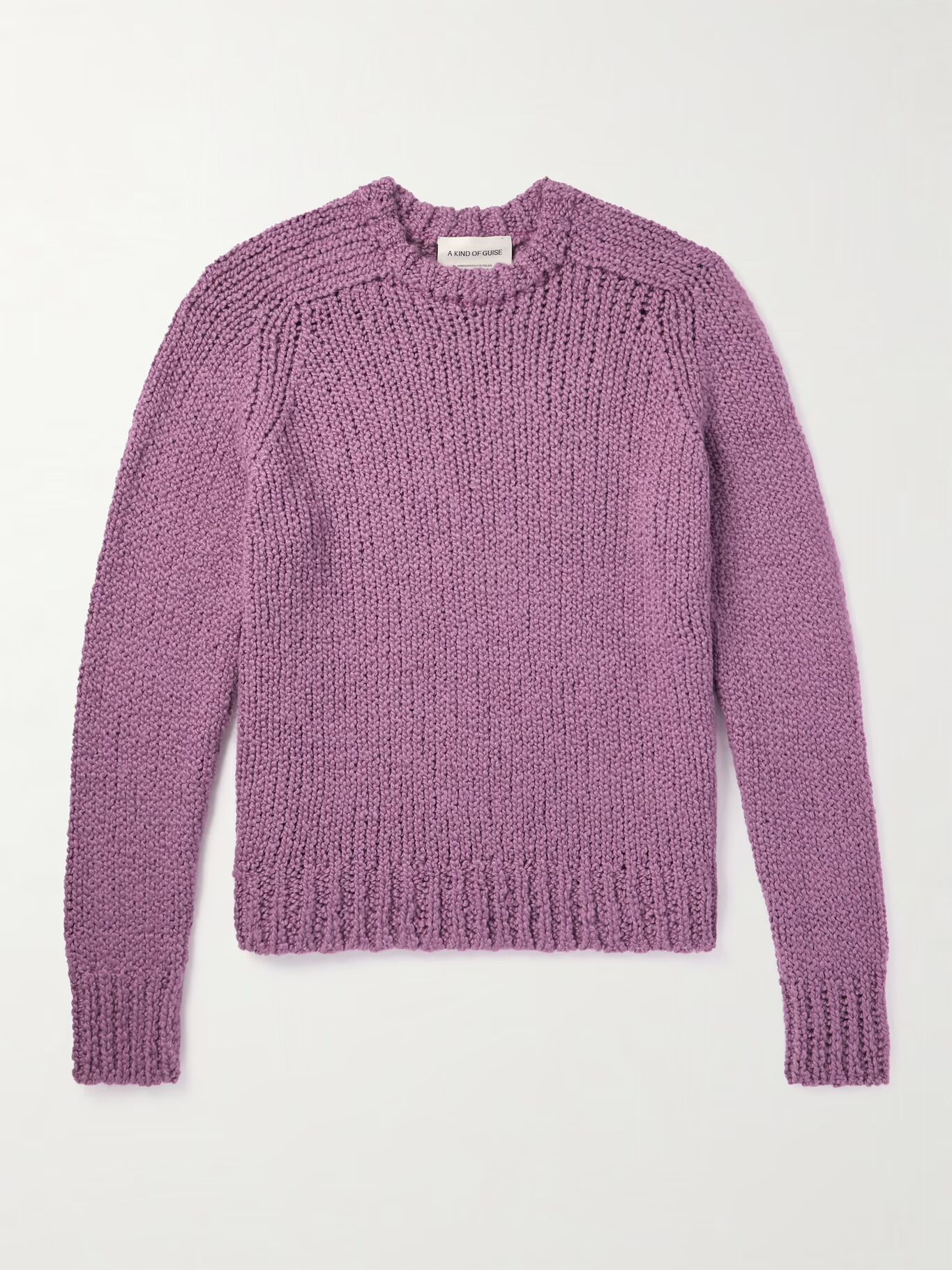 

Свитер из смеси шерсти альпаки Чачани A KIND OF GUISE, фиолетовый