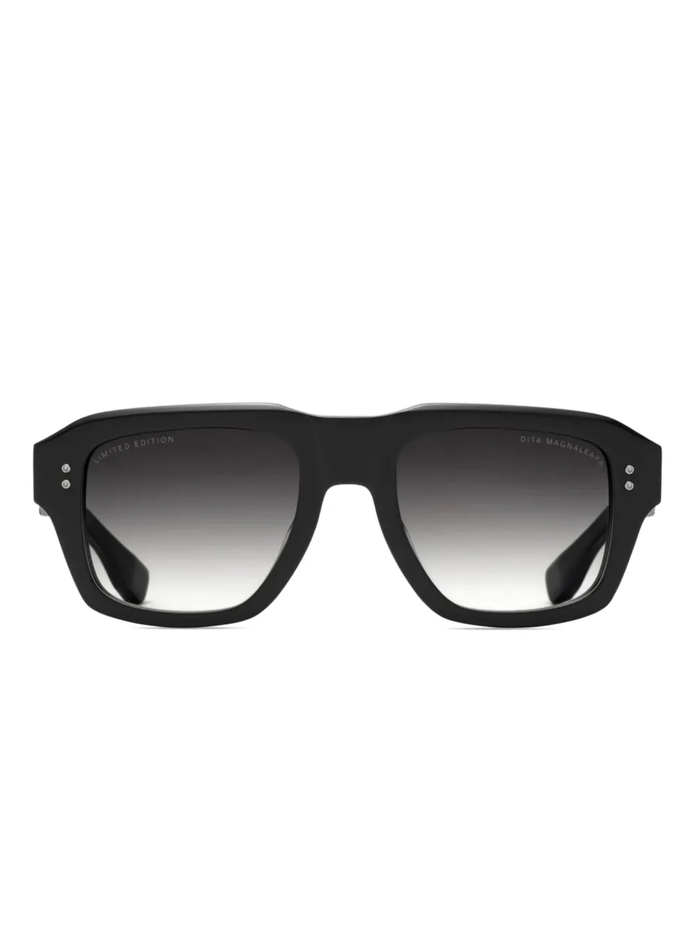 

Квадратные солнцезащитные очки Dita Eyewear, черный
