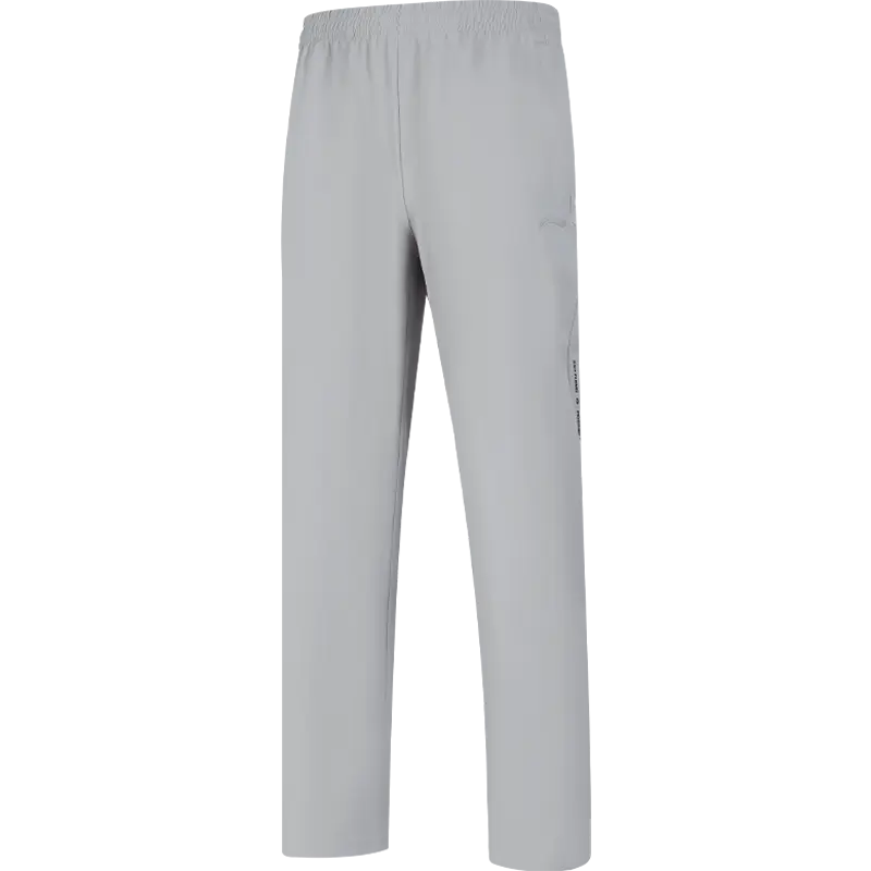 

Li-Ning Knitted Sweatpants мужские серые тонкие зауженные брюки