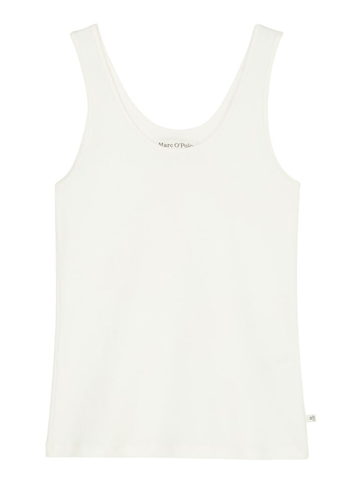 

Топ Marc O'Polo Tank Iconic Rib, белый