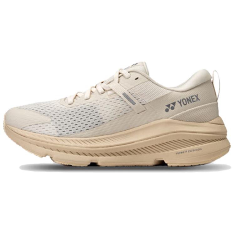 

Дышащие и легкие низкие повседневные кроссовки для бега мужские beige YONEX, бежевый