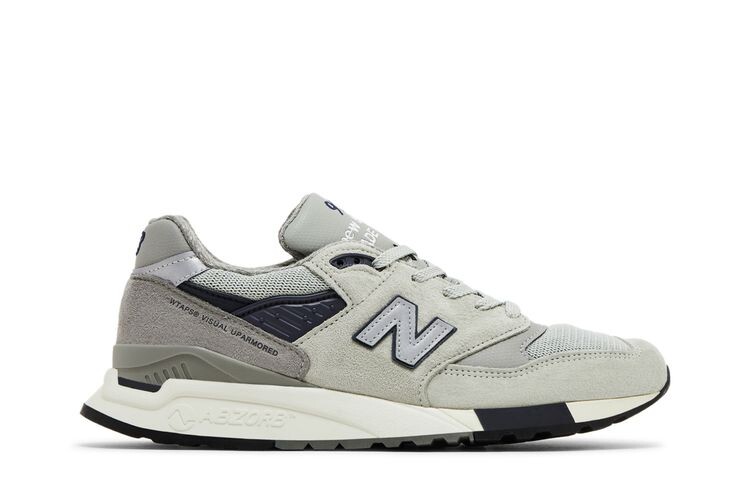 

Кроссовки New Balance WTAPS x 998 Made in USA Visual Uparmored, серый