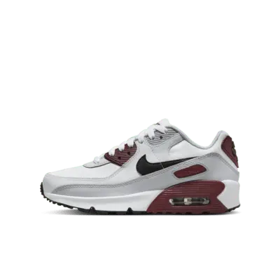 

Кроссовки Nike Air Max 90 LTR Big Kids’ Shoes, цвет White/Dark Team Red/Pure Platinum/Black