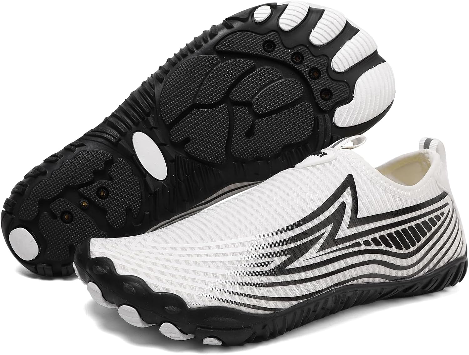 

Походные кроссовки для женщин и мужчин, нескользящие, легкие, пляжные, с широким носком, устойчивая обувь, удобная обувь для людей с нейропатией, обувь для прогулок на открытом воздухе, унисекс Generic, белый