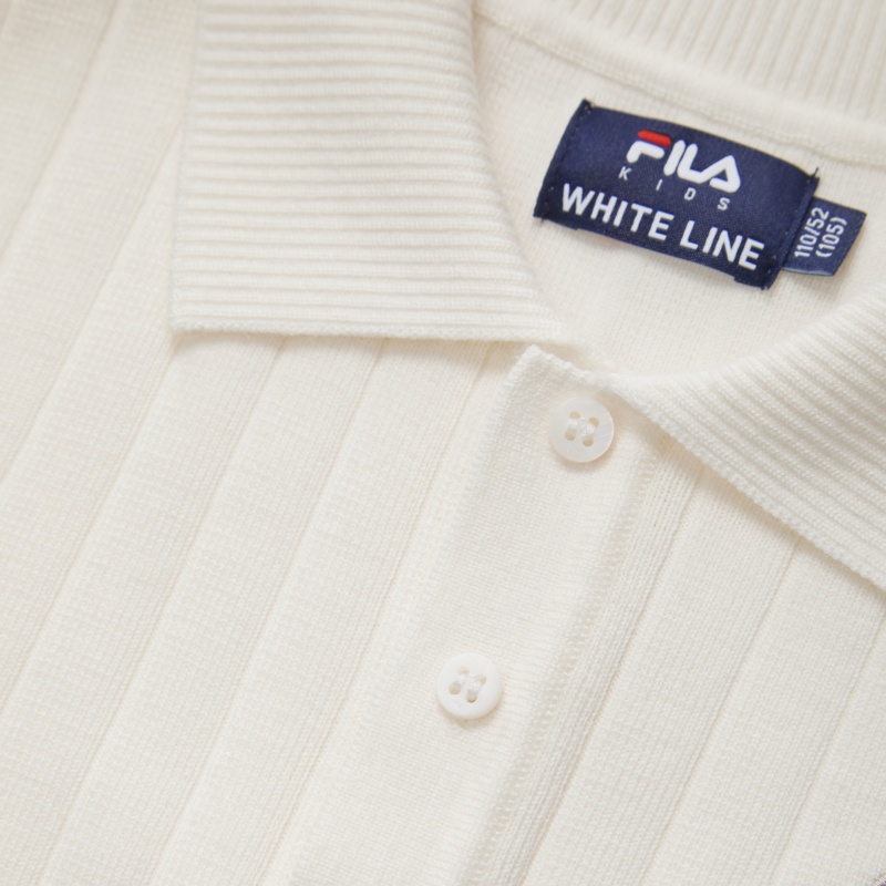 FILA KIDS Свитер WHITE LINE Cloud White для детей 3-7 лет — фото 4