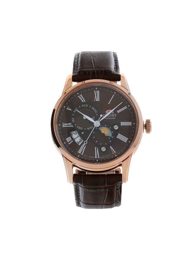 

Часы Classic RA-AK0009T10B Orient, коричневый