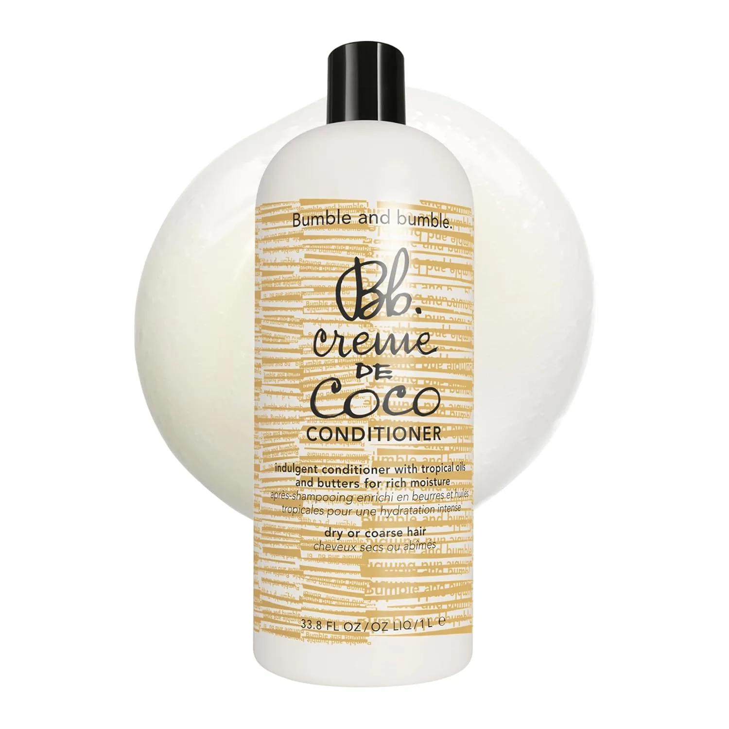 Bumble and bumble Creme De Coco кондиционер для сухих волос средней и высокой густоты, прямых, волнистых и кудрявых, с кокосовым маслом, маслом кукуи и мурумуру, для интенсивного увлажнения, блеска и борьбы с пушистостью Bumble And Bumble.