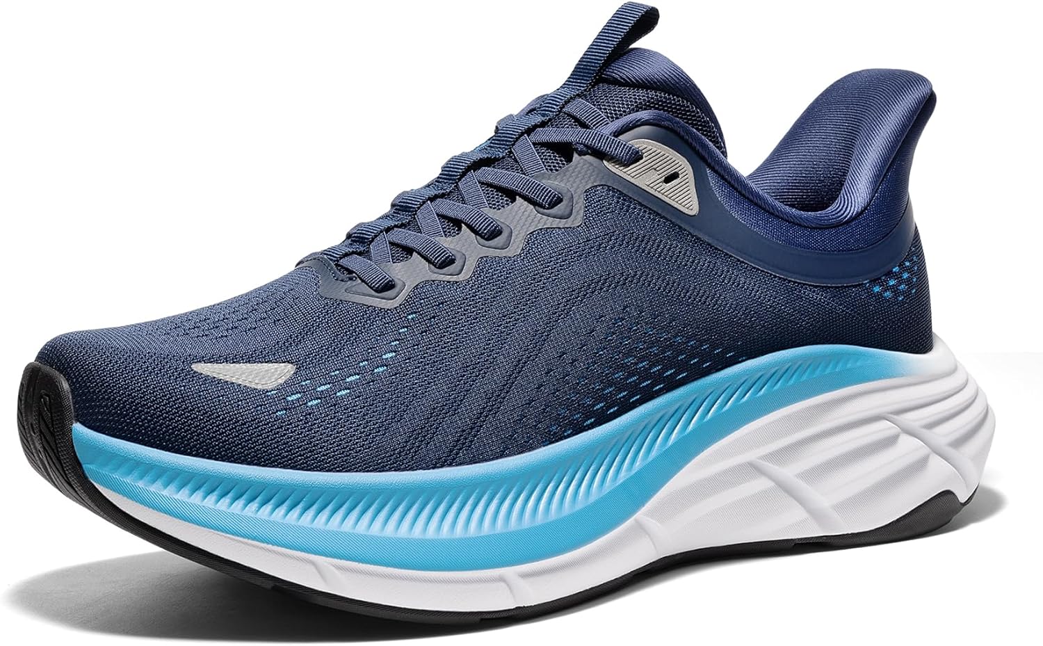 

Мужские кроссовки NORTIV 8 без шнурков для ходьбы и бега, амортизирующие, с противоскользящей подошвой, для тенниса, спорта, тренировок в зале, удобные и модные, синий