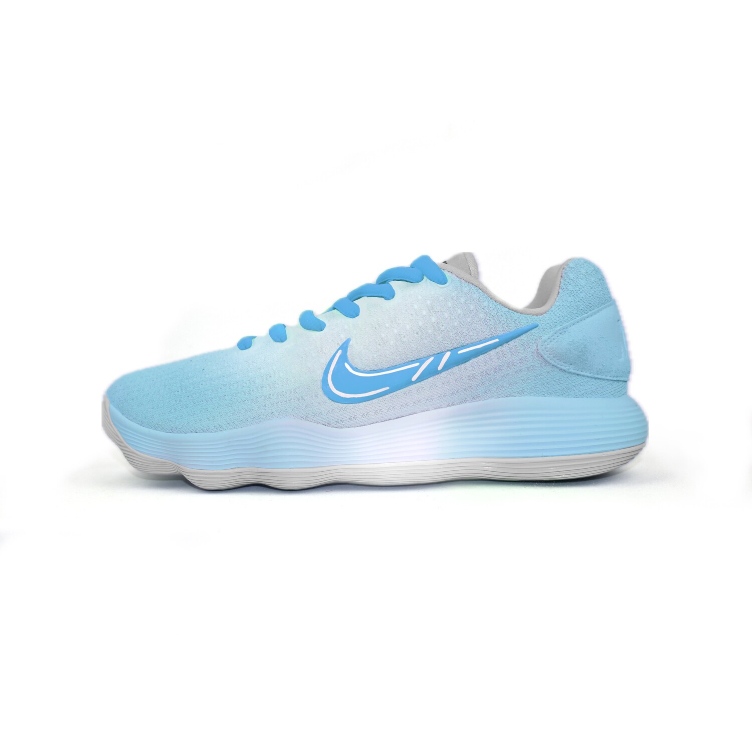 

Баскетбольные кроссовки Hyperdunk 2017 Basketball Shoes Men Low-Top Blue Nike