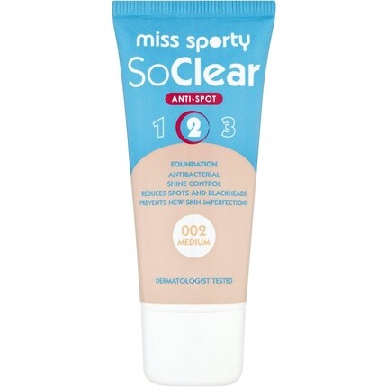 

Miss Sporty So Clear Foundation 3 мл средний