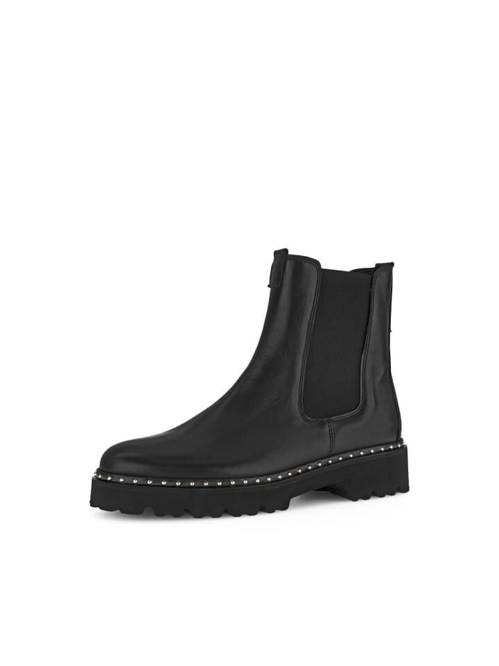 Ботинки челси Gabor Chelseaboots, цвет schwarz/gold