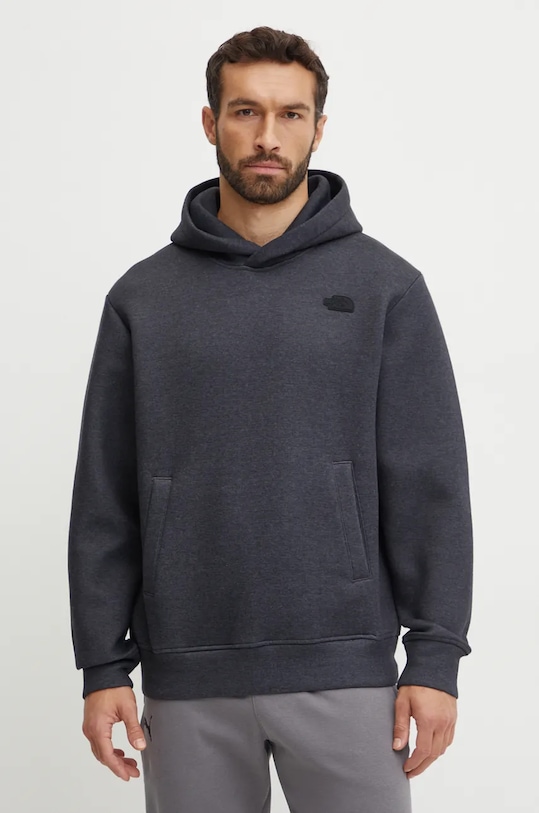 

Толстовка с капюшоном на молнии The North Face, черный
