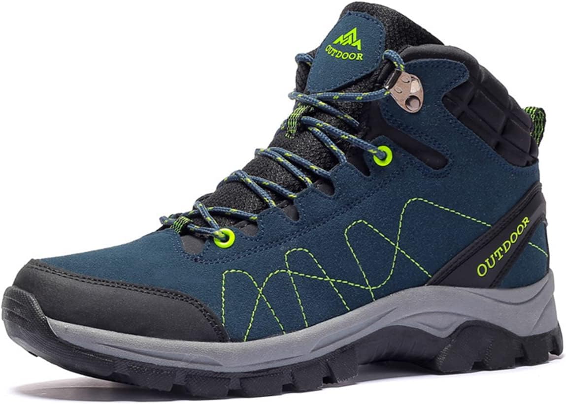 

Мужские походные ботинки Ybberik Водонепроницаемые, противоскользящие, легкие кроссовки для треккинга на открытом воздухе, 03navy