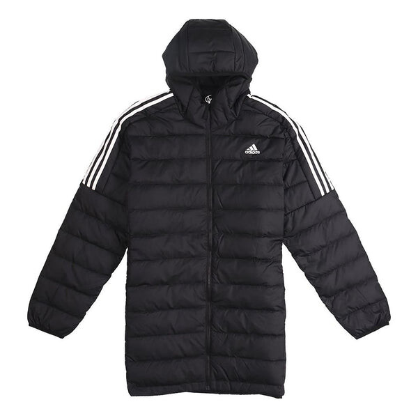 

Пуховик adidas Logo Print Casual Cap Sports Down Jacket Men's Black, черный