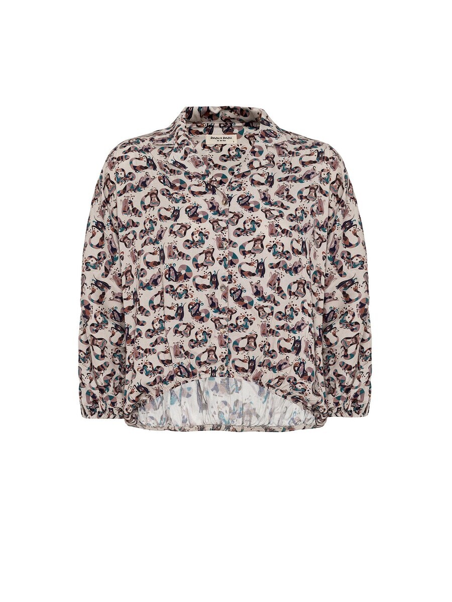 

Блуза Anou Anou Blouse, бежевый