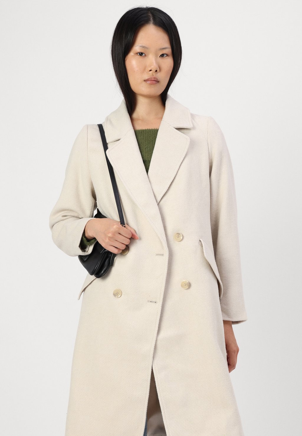 

Классическое пальто VMKIKKI LONG COAT Vero Moda, бежевый