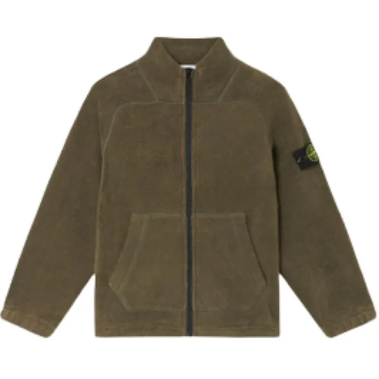 Куртка и пальто для детей STONE ISLAND, army зеленый