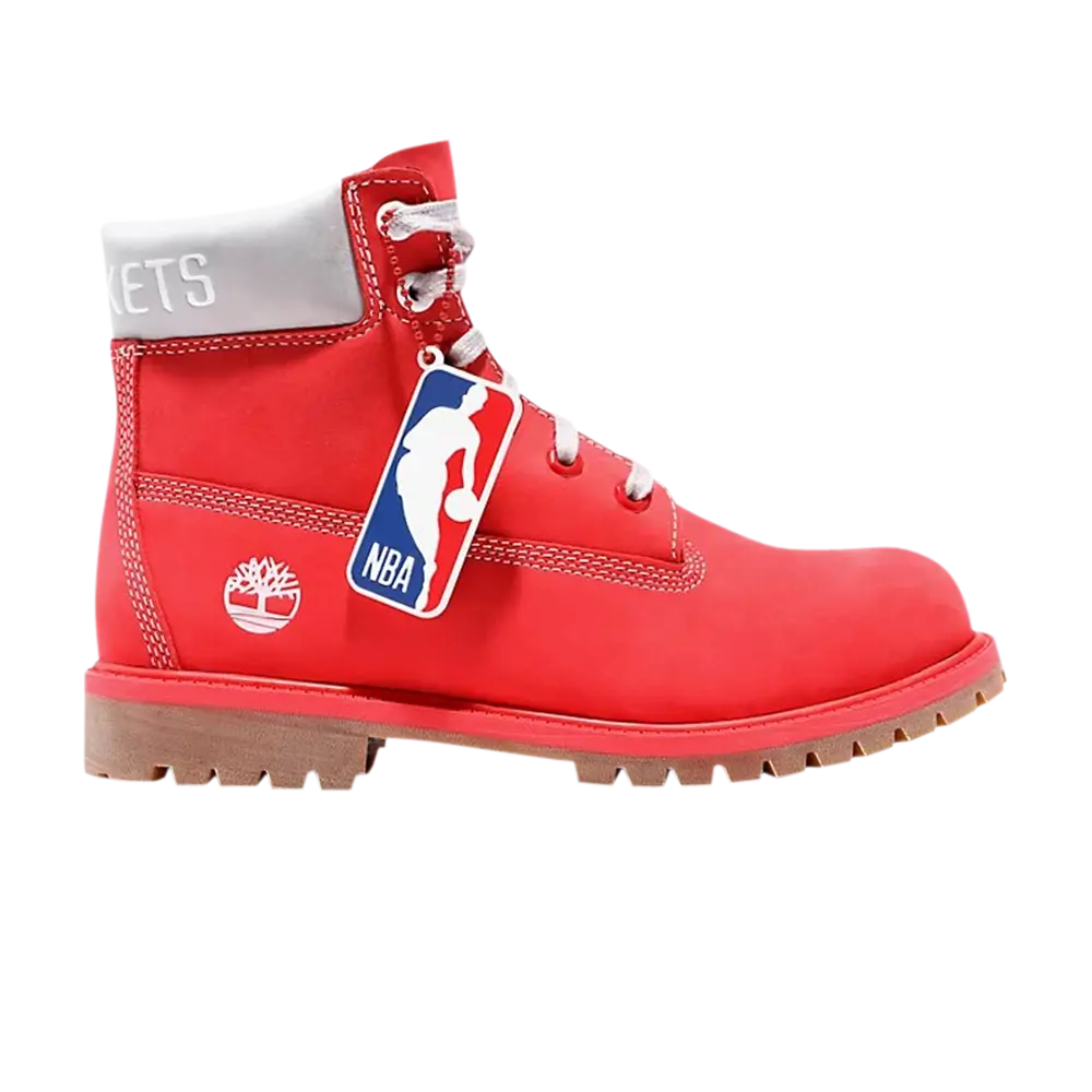 

Ботинки NBA x 7 Inch Classic Premium Boot Junior Timberland, красный