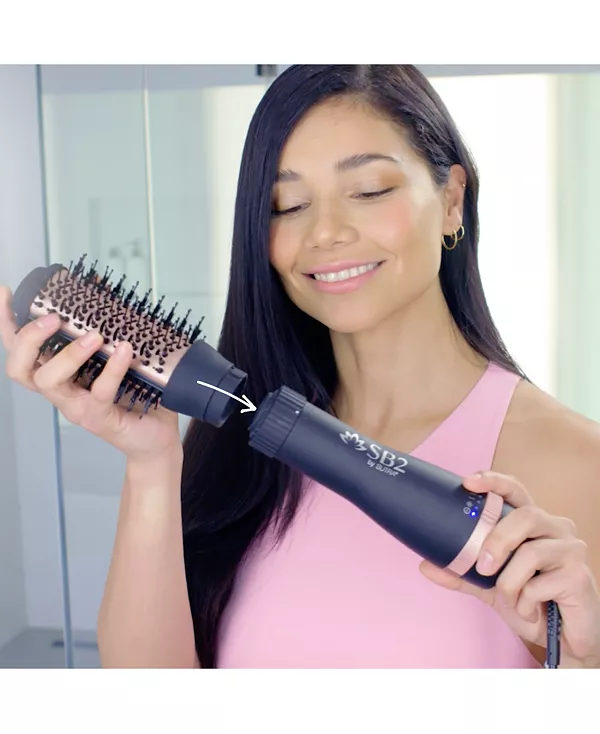Набор из 2 сменных щеток для продувки 2 дюйма Sutra Beauty, black and rose gold — фото 4