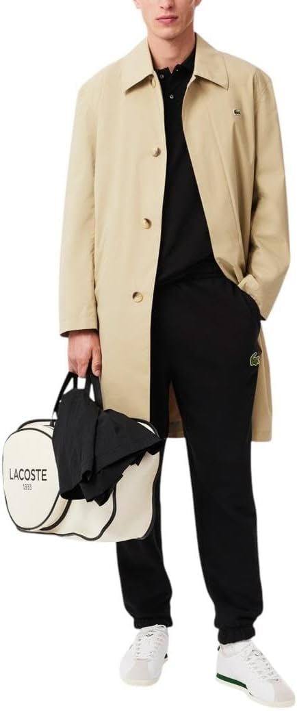 Lacoste мужские брюки Relaxed Fit из основной коллекции, Black — фото 4