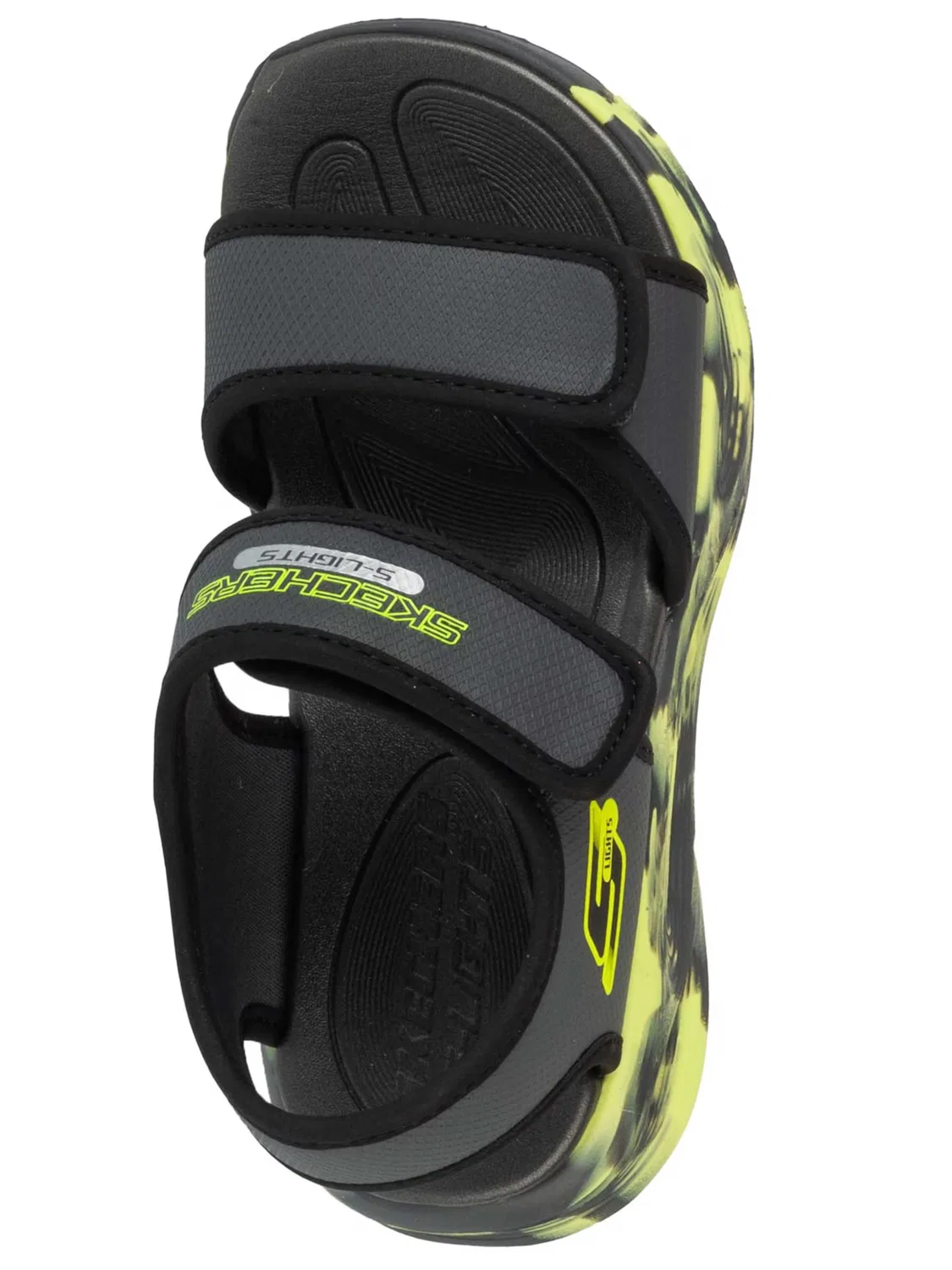 Сандалии Skechers серого цвета — фото 4