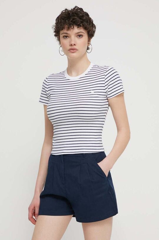 

Футболка Abercrombie & Fitch, темно-синий
