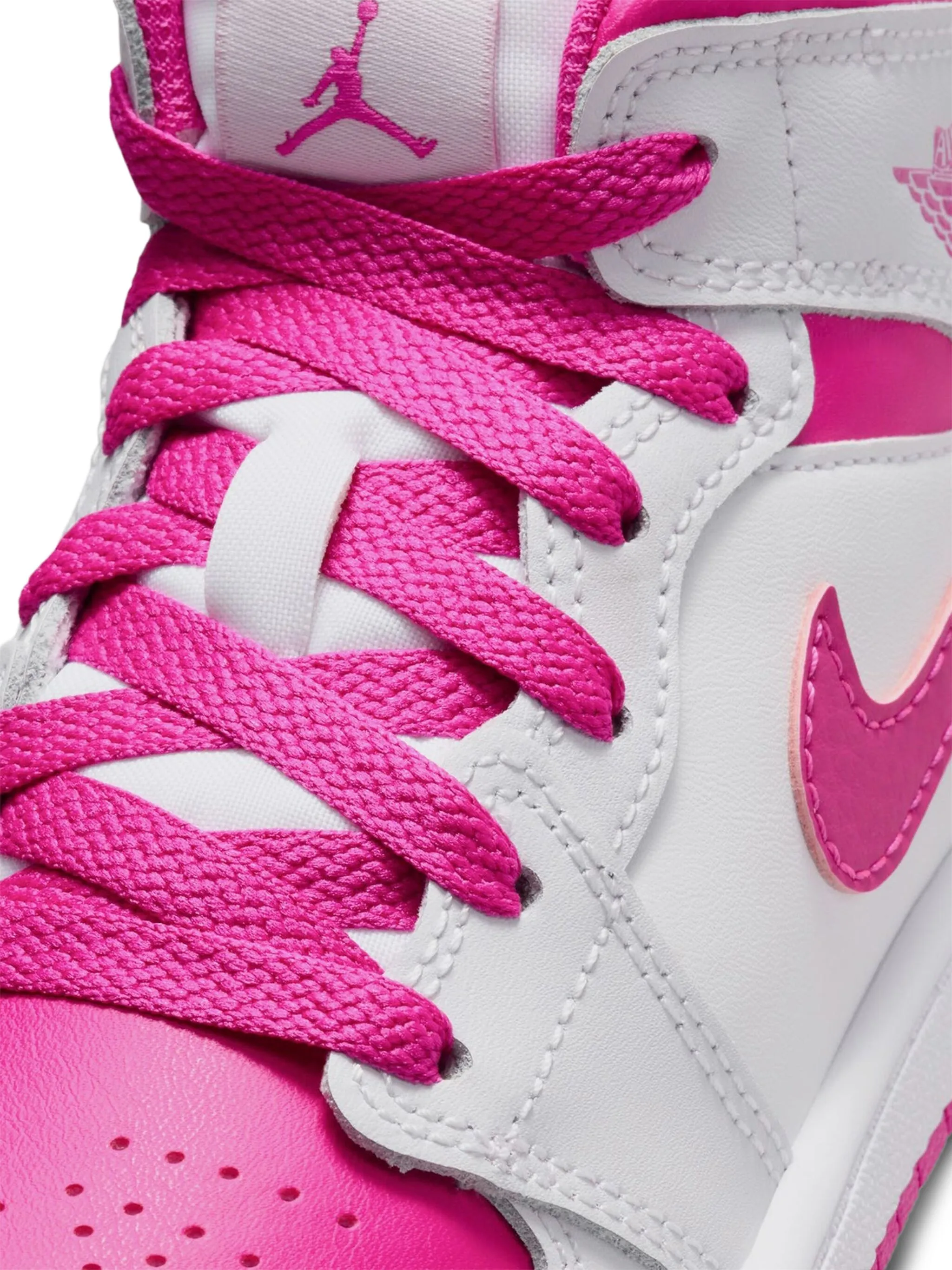 

Кроссовки Jordan 1 Mid Jordan Kids, белый