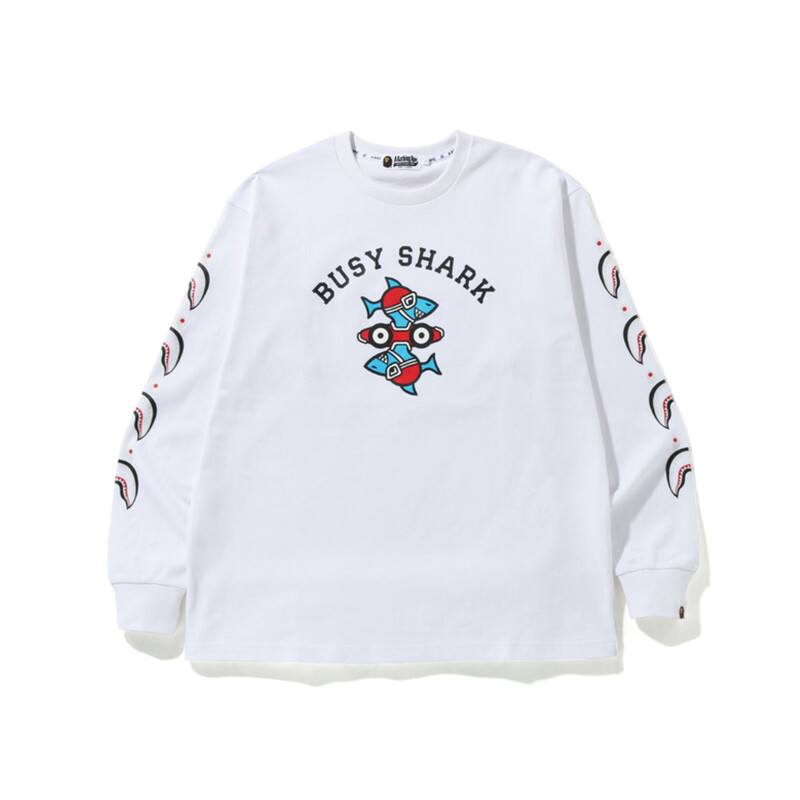 

Футболка Shark Series для мужчин A Bathing Ape, черный