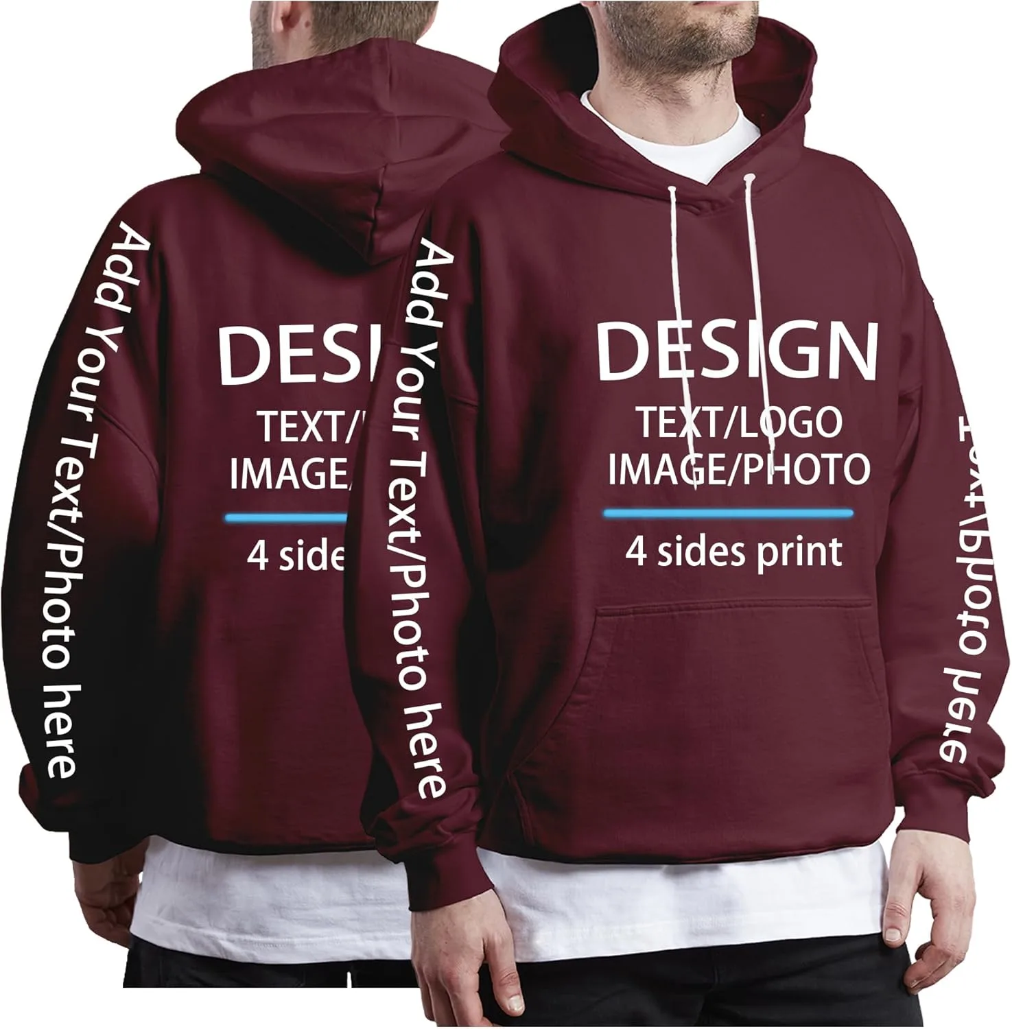 

Капюшон с индивидуальным дизайном, осень-зима