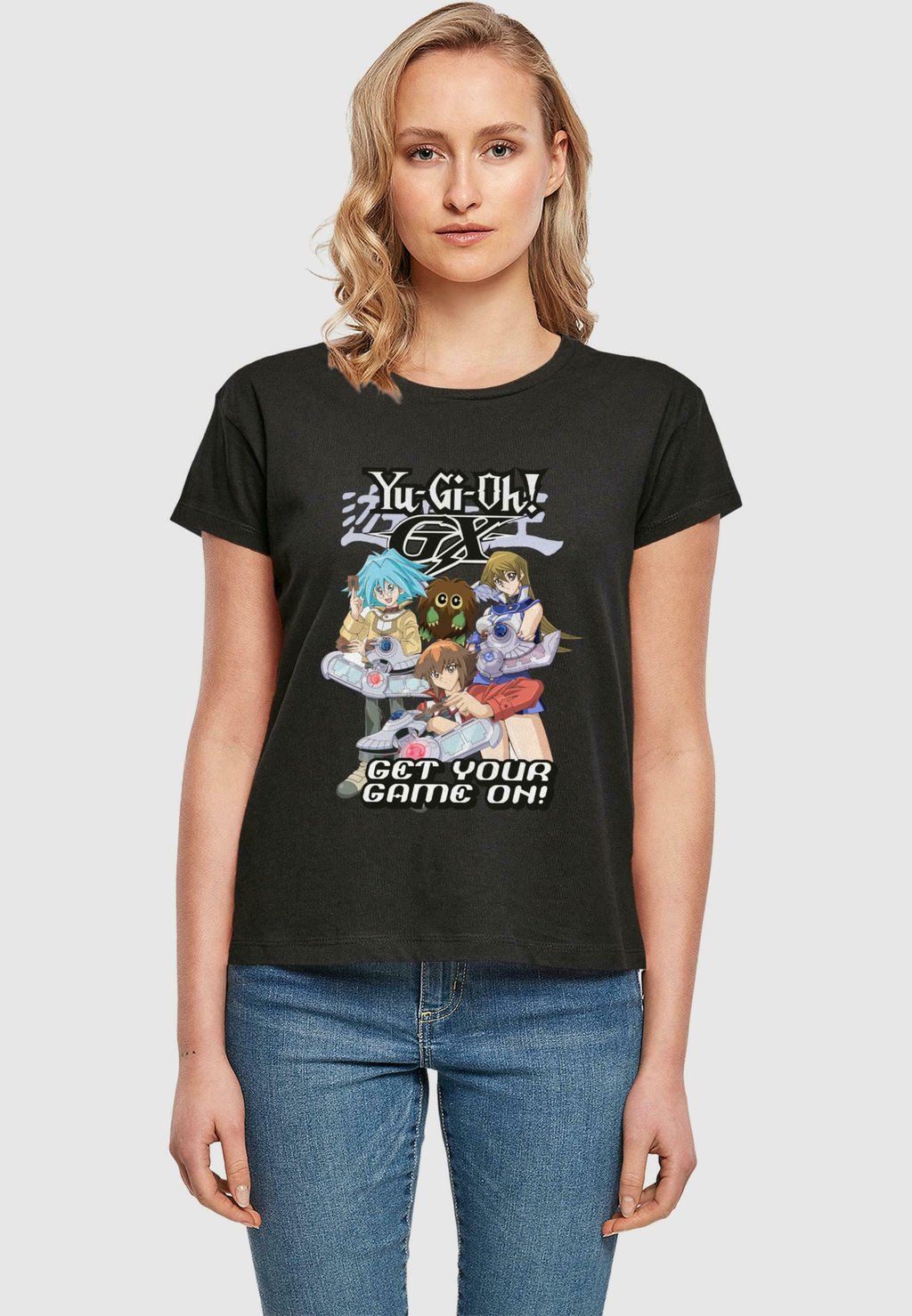 

Футболка с принтом YU-GI-OH! - GAME ON BOX TEE Merchcode, черный