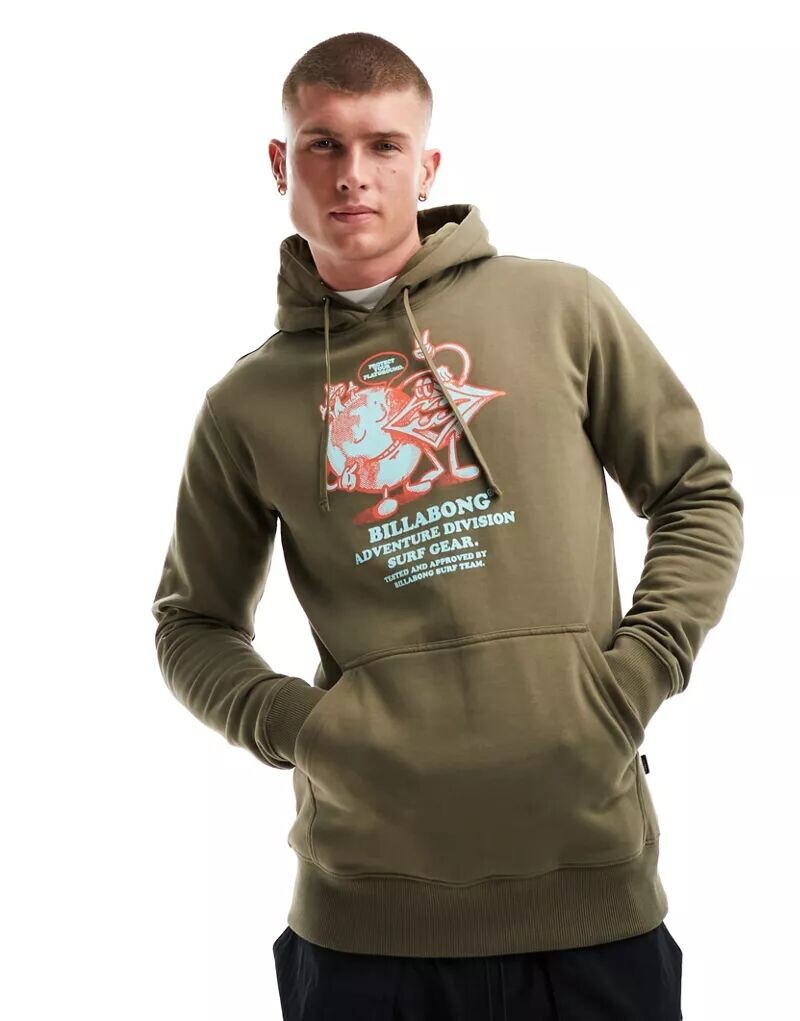

Коричневая худи Billabong Take Care