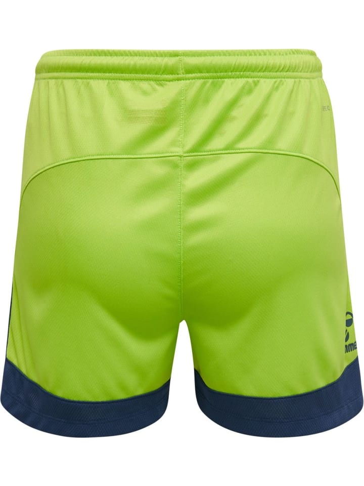 

Короткие шорты Lead Womens Poly Shorts зеленого цвета Hummel