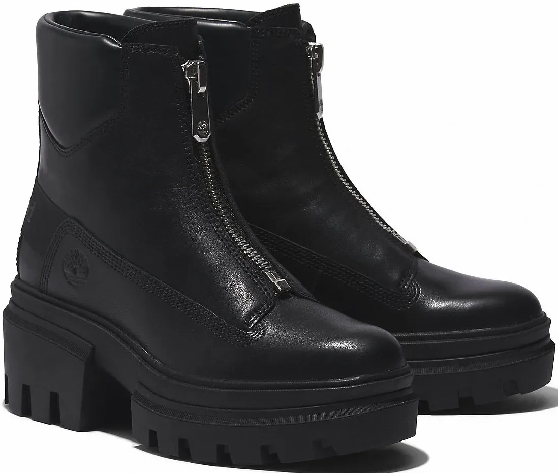 

Туфли-лодочки Timberland "Everleigh Boot Front Zip", черный