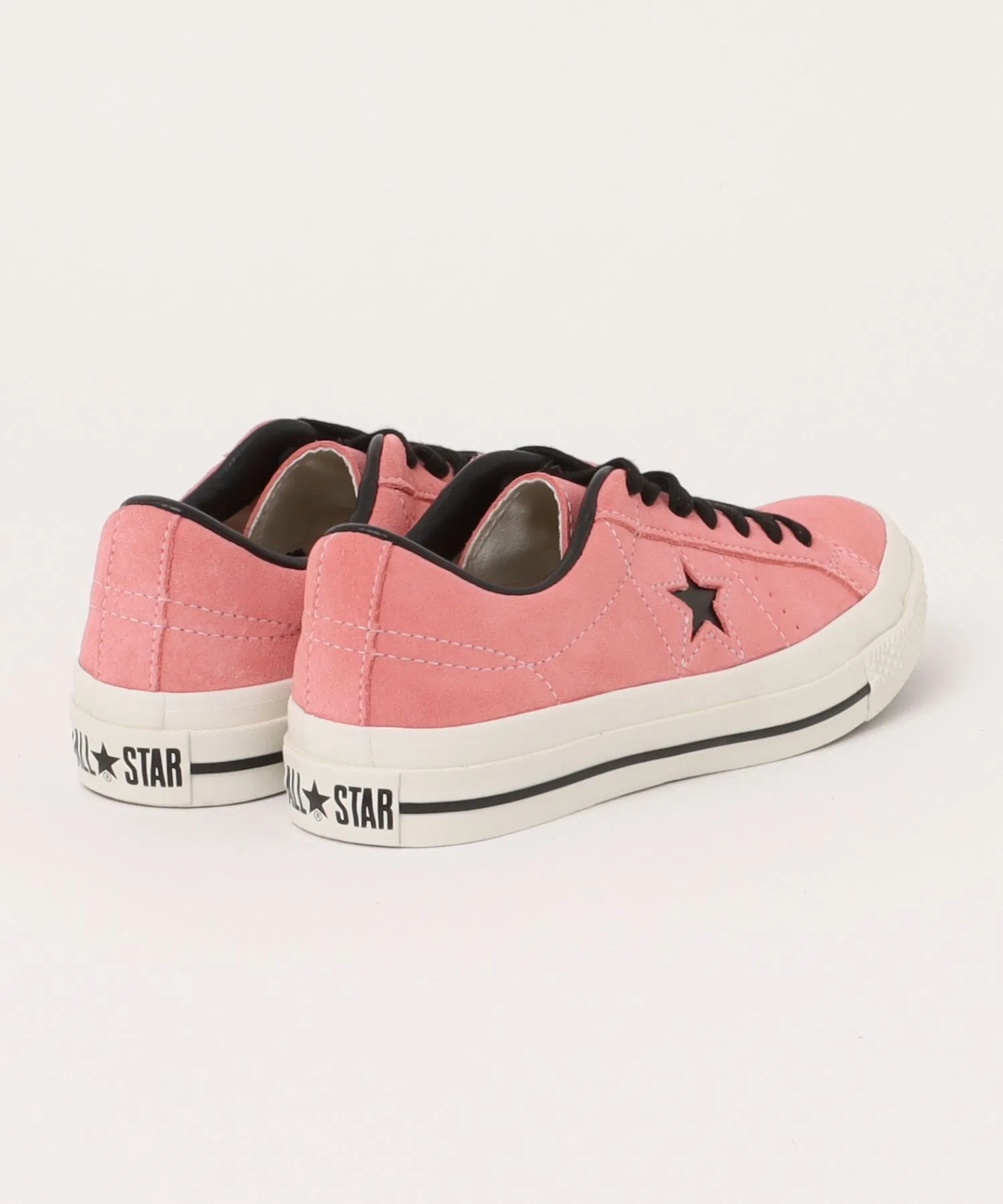 Мужские кроссовки Converse One Star Suede пыльно-розовые — фото 2