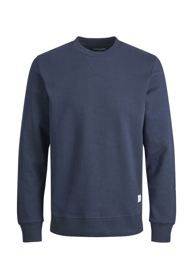 

Пуловер базовый свитшот r-neck Jack & Jones, синий