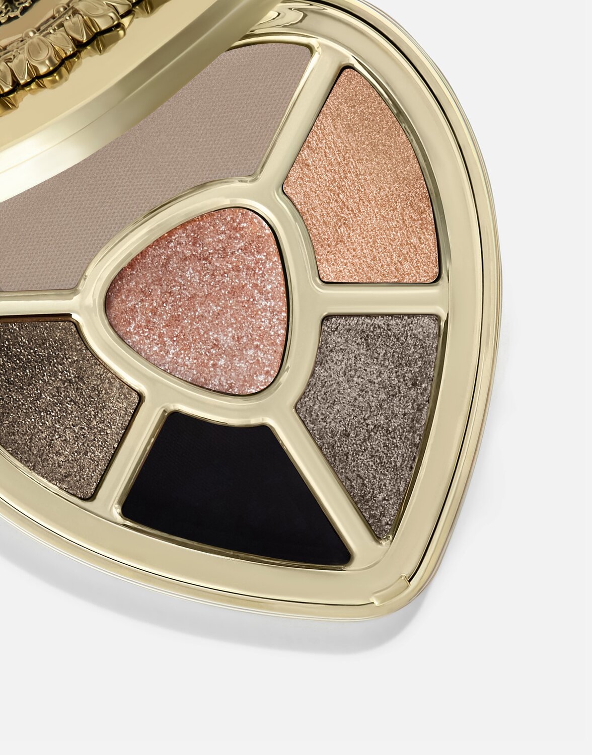 Ever icon eye palette Dolce & Gabbana, 03 хромовая звезда - элегантные серые — фото 4