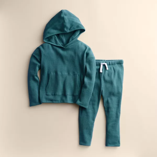 

Детский комплект из двух предметов: свитер и брюки (4–12 лет) Little Co. By Lauren Conrad, цвет ocean whirlpool