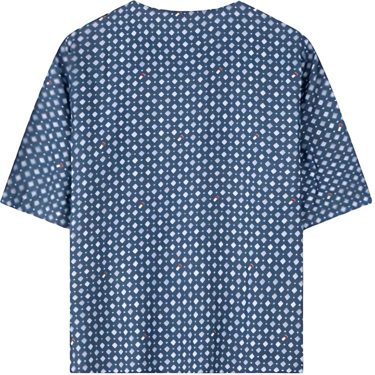 Tommy Hilfiger Футболка Women's Blue Print — фото 4