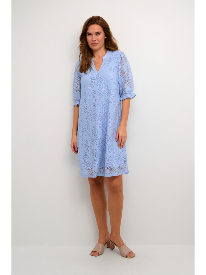 

Платье CUolu свободного кроя цвета кашемира синего цвета CULTURE