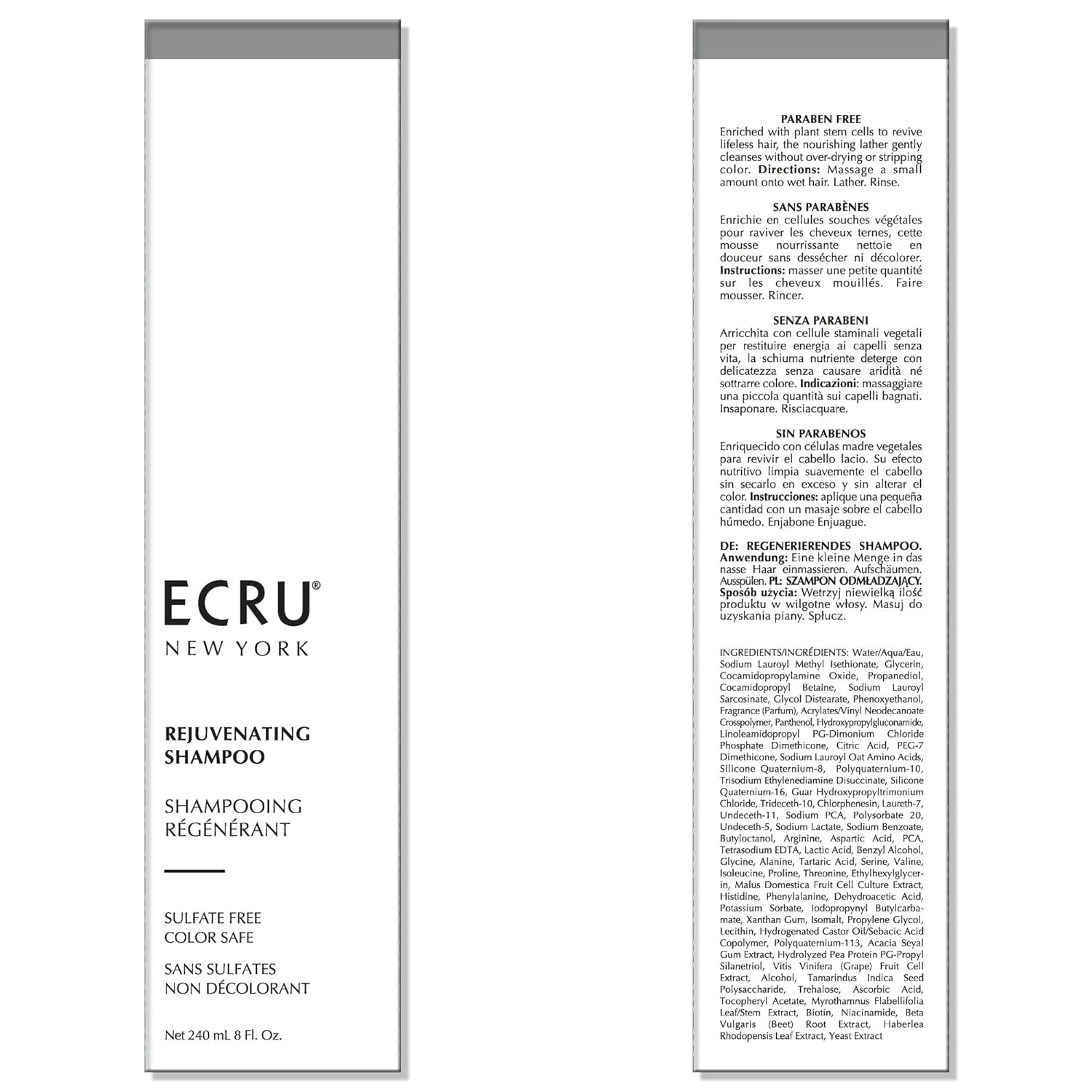 Набор ECRU: омолаживающий шампунь 24 унции + фиксирующий спрей Sunlight (по 1 флакону каждого). Ecru New York — фото 3
