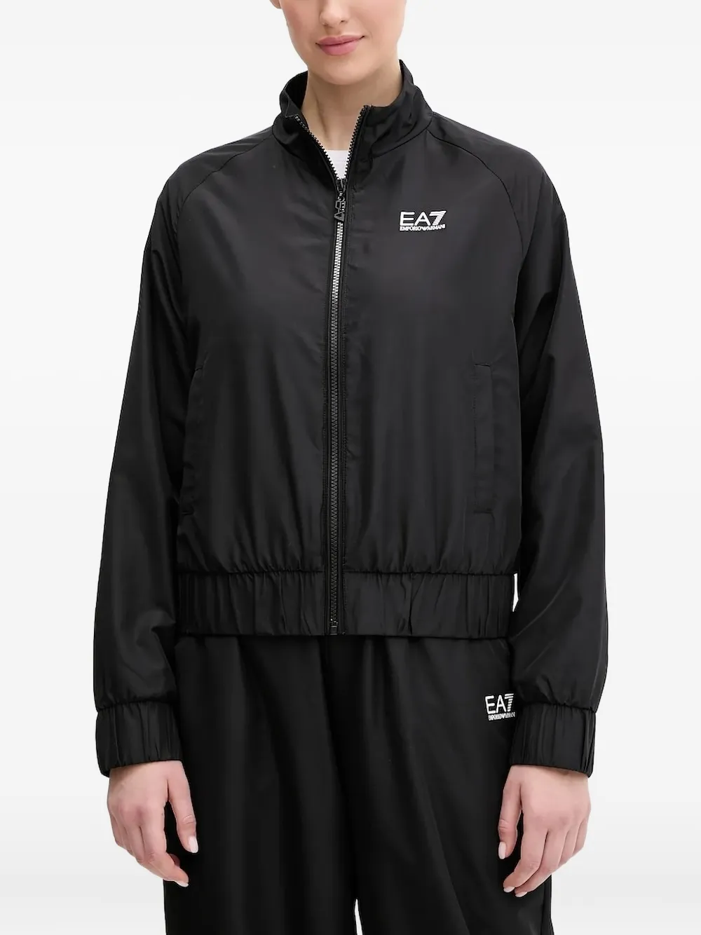 

Спортивные брюки с логотипом Ea7 Emporio Armani, черный