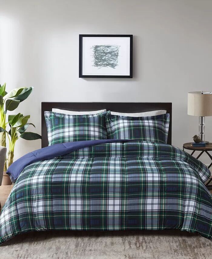 

Двусторонний Parkston, 2 шт. Комплект одеял, Twin/Twin XL Madison Park Essentials, красный