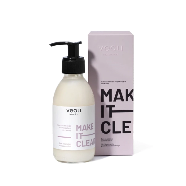 

Молочная очищающая эмульсия для лица, 200 мл Veoli Botanica Make it clear