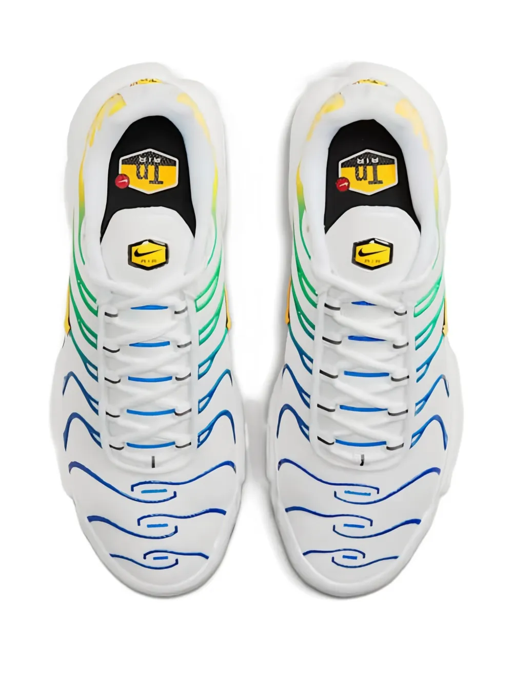 Кроссовки Air Max Plus с волнистым рисунком Nike, белый — фото 3
