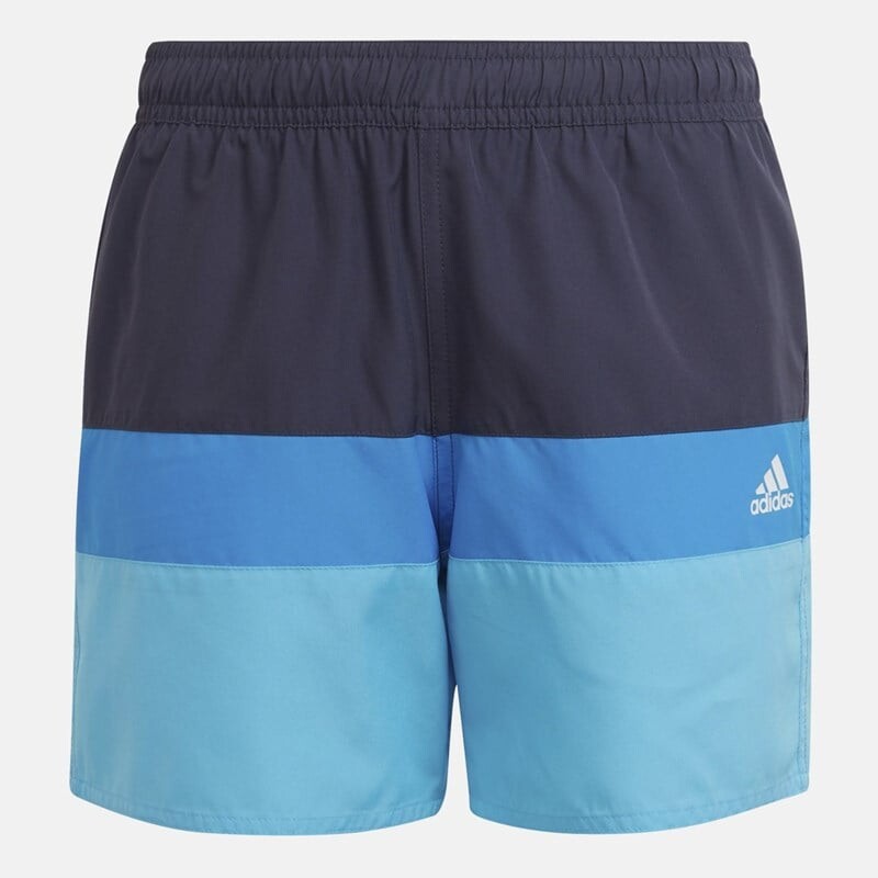 

Детские купальники с цветными блоками Adidas, синий