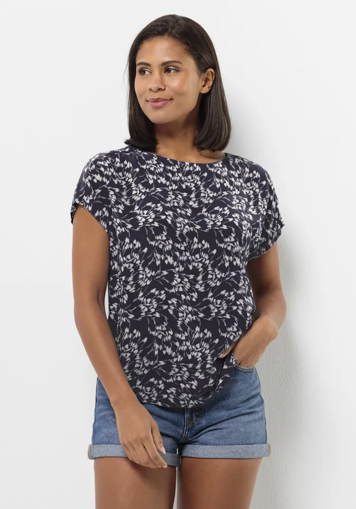 

Рубашка с короткими рукавами Jack Wolfskin "SUMMER MEADOW T W", синий