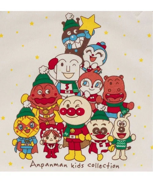 Толстовка с принтом Anpanman Kids Collection зелёная — фото 3